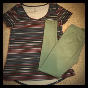 LuLaRoe Classic T Xs & OS Leggings outfit ❤️